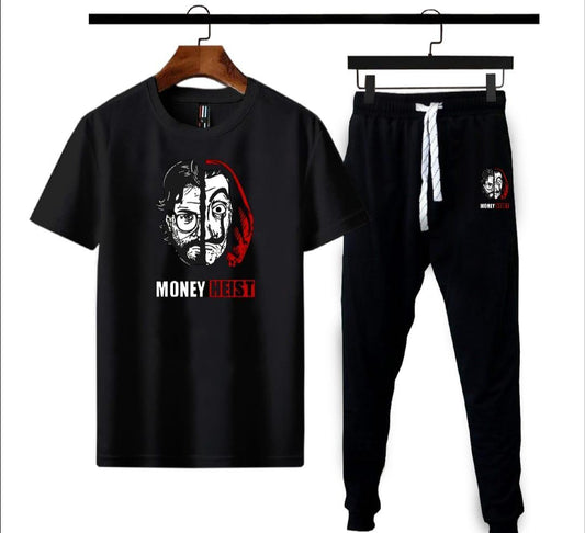 Money Heist Track Suit black