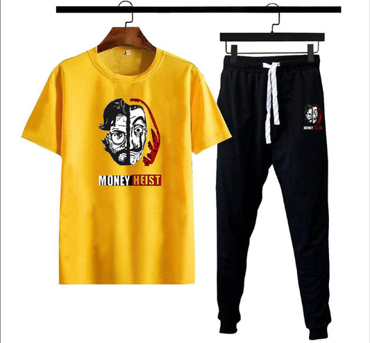 Money Heist yellow Track Suit